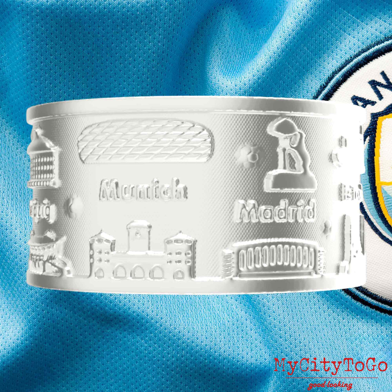 Silver Ring Man City Champions League Saison 22/23