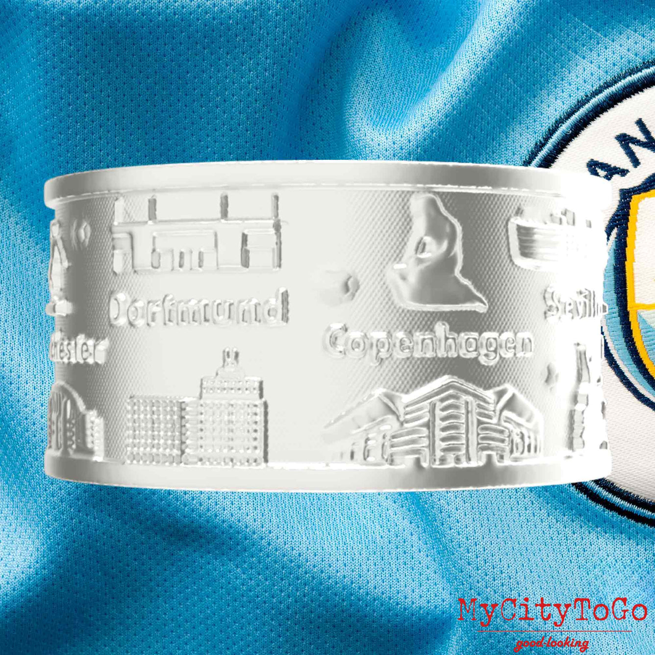Silver Ring Manchester City Champions League winner